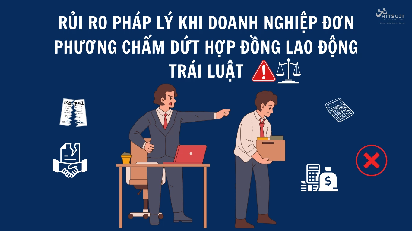 Rủi Ro Pháp Lý Khi Doanh Nghiệp Đơn Phương Chấm Dứt Hợp Đồng Lao Động Trái Luật