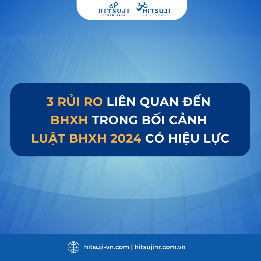 3 RỦI RO LIÊN QUAN ĐẾN LUẬT BHXH 2024 CÓ THỂ KHIẾN DOANH NGHIỆP THẤT THOÁT