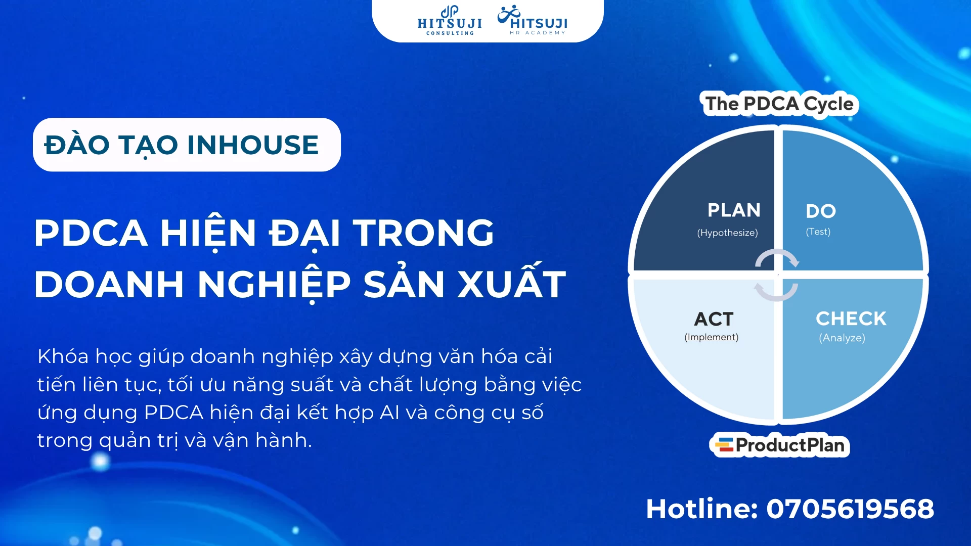[ĐÀO TẠO INHOUSE] KHOÁ HỌC PDCA HIỆN ĐẠI TRONG DOANH NGHIỆP SẢN XUẤT