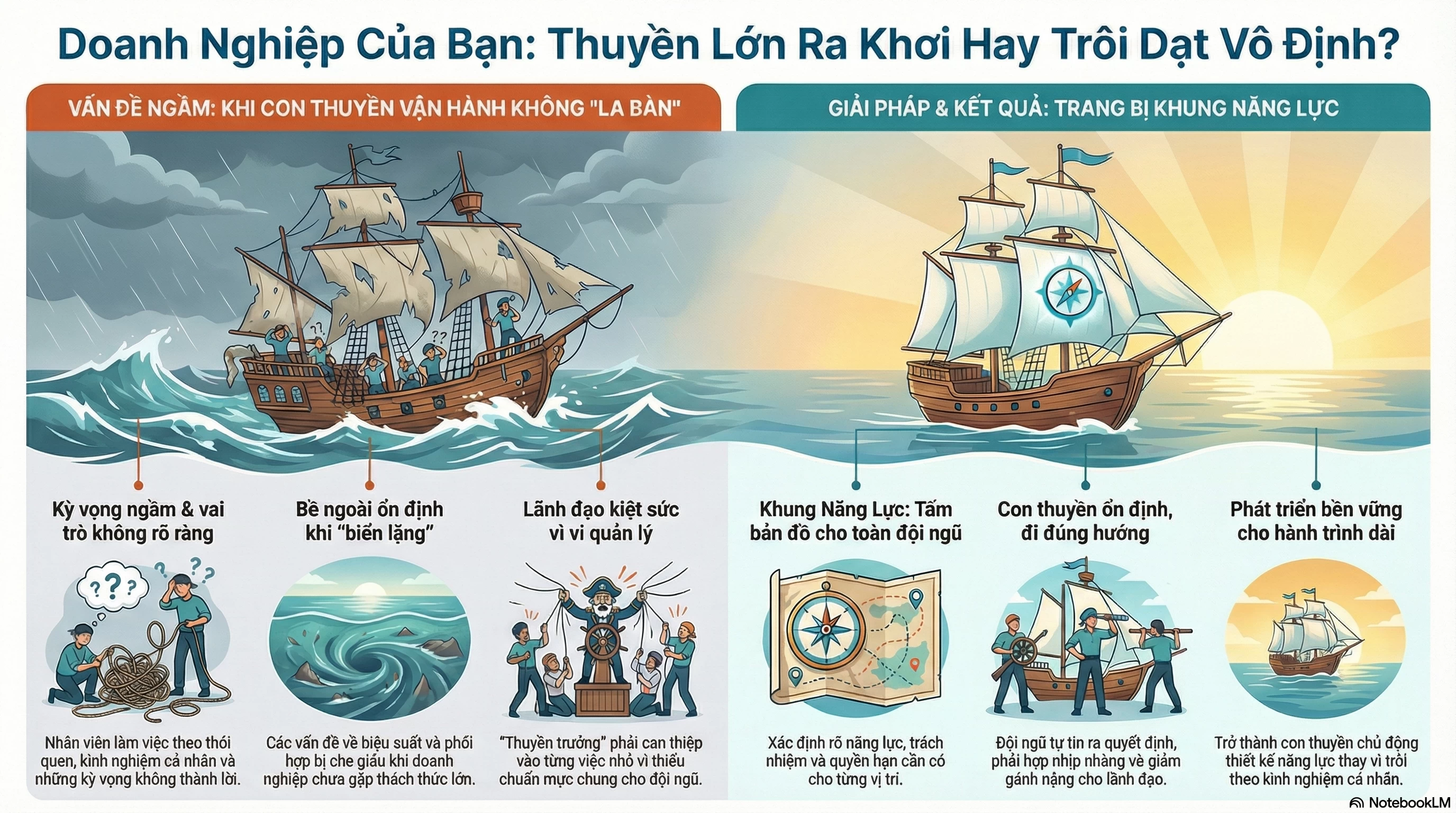 HÀNH TRÌNH CỦA CON THUYỀN DOANH NGHIỆP