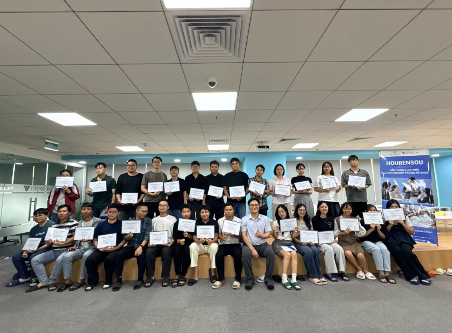 HITSUJI CONSULTING VIỆT NAM × CITY ASCOM VIỆT NAM | HOURENSOU - NỀN TẢNG GIAO TIẾP CHUYÊN NGHIỆP TRONG TỔ CHỨC